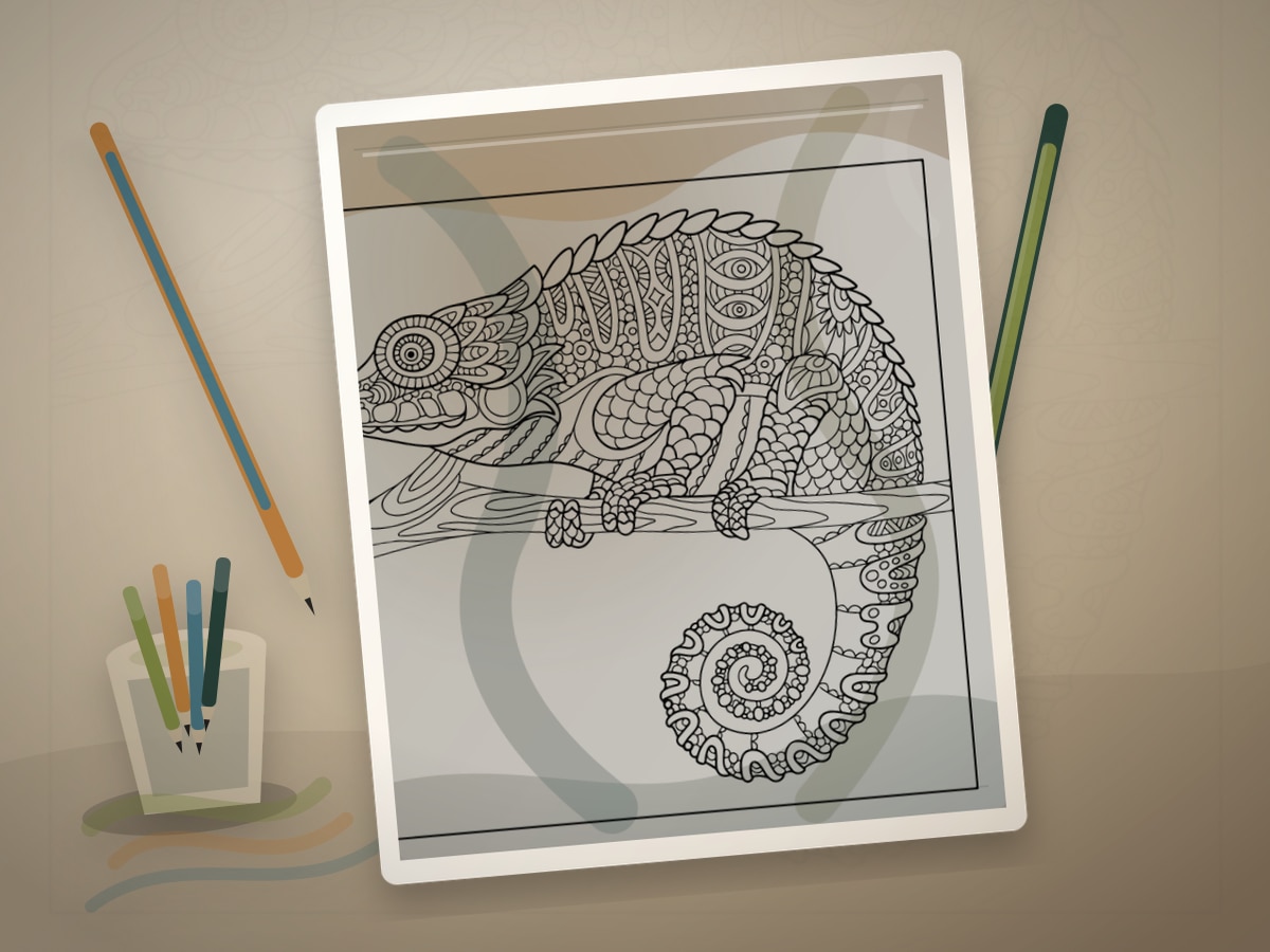 Animal Coloring Pages: How to Color Fur, Feathers, Scales, and Eyes article thumbnail