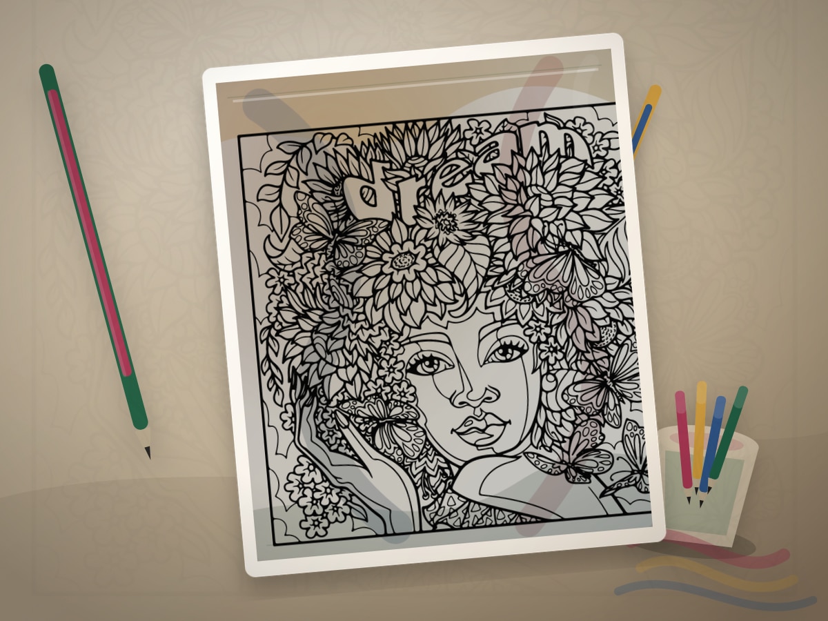Frida Kahlo-Inspired Coloring Pages: Symbolic Color, Florals, and Self-Expression article thumbnail